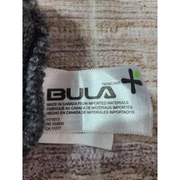 Bula Adult Wool Blend Beanie Hat Skullie Ski Heathered Gray One Size - Picture 4 of 5